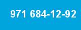 971 684-12-92 971 684-12-92